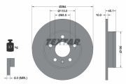 TEXTAR T92277303 Тормозной диск на автомобиль OPEL ZAFIRA