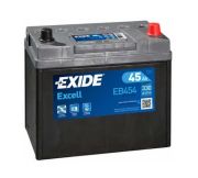 EXIDE  Акумулятор EXIDE Excell - 45Ah/ EN 300 / 237x127x227 (ДхШхВ)