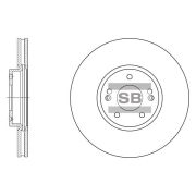 SANGSIN SBSD1053 шт. Тормозной диск