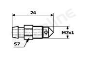 STARLINE SSTBH20 Ремкомплект суппорта на автомобиль MAZDA 2