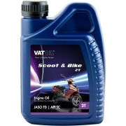 VATOIL VAT1212T Масло мотоциклетное Vatoil Scoot & Bike 2T / 1л. /  (API TC, JASO FD)