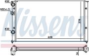 NISSENS NIS652451 Радиатор SEAT AROSA(97-)1.0 i(+)[OE 1H0.121.253 CB] на автомобиль SEAT IBIZA