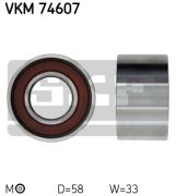 SKF VKM74607 Натяжной ролик, ремень ГРМ на автомобиль MAZDA MPV