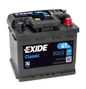 EXIDE  Акумулятор EXIDE Classic - 41Ah/ EN 370 / 207x175x175 (ДхШхВ)