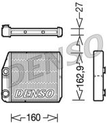 Denso DENDRR09035 Радiатор опалення