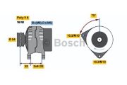 Bosch 0 986 042 091 Генератор