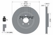 TEXTAR T92238305 Тормозной диск на автомобиль AUDI A6