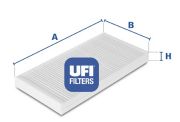 UFI 5304500 Фильтр, воздух во внутренном пространстве