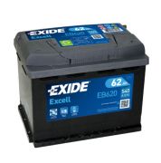 EXIDE  Акумулятор EXIDE Excell - 62Ah/ EN 540 / 242x175x190 (ДхШхВ)