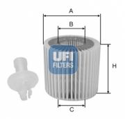 UFI 2519600 Масляный фильтр