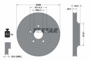 TEXTAR T92235200 Тормозной диск