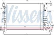 NISSENS NIS61678 Радиатор CT/GMC AVEO(11-)1.2 i(+)[OE 95460091] на автомобиль CHEVROLET AVEO
