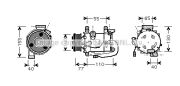 LKQ  Compressor Civic VII 1.8  Компрессор
