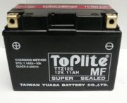 TOPLITE TTZ12S 12V,11Ah,д. 150, ш. 87, в.110, электролит в к-те, вес 3,6 кг