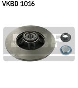 SKF VKBD1016 Гальмівний диск з підшипником