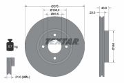 TEXTAR T92252403 Тормозной диск