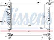 Nissens  Радиатор OP ASTRA F(91-)1.4 i 16V(+)[OE 1300 111]