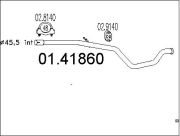 MTS MTS0141860 Ремонтная деталь узла выхлопной системы