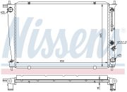 NISSENS NIS670381 Радиатор HY H1(97-)2.4 i (+)[OE 25310-4A000] на автомобиль HYUNDAI H-1