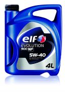 ELF ELF114NF Масло моторное Elf Evolution 900 NF 5W40 / 4л. / (ACEA A3/B4, API SN/CF, VW 502.00/505.00) на автомобиль AUDI A3