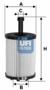UFI 2519700 Масляный фильтр