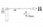 BOSCH 0986357154 Комплект проводов зажигания на автомобиль MG MGF