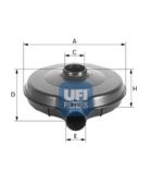 UFI 2711000 Воздушный фильтр на автомобиль RENAULT RAPID