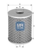 UFI 2660100 Топливный фильтр