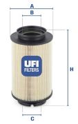 UFI 2601400 Топливный фильтр на автомобиль SEAT ALTEA