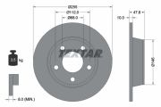 TEXTAR T92117303 Тормозной диск
