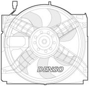 DENSO DENDER05004 Вентилятор на автомобиль BMW 3