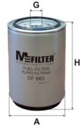 MFILTER DF683 Топливный фильтр