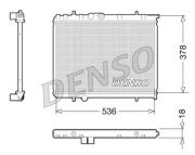 DENSO DENDRM21034 Радіатор на автомобиль CITROEN C25