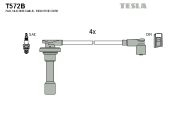 TESLA TEST572B Комплект высоковольтных проводов на автомобиль HONDA CIVIC