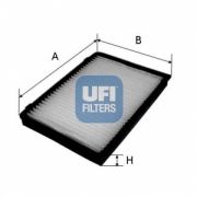 UFI 5324400 Фильтр, воздух во внутренном пространстве