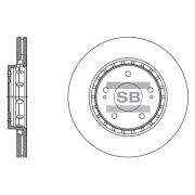 SANGSIN SBSD4329 шт. Тормозной диск
