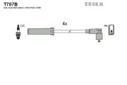 Tesla  Кабель зажигания, к-кт TESLA Renault Kangoo,Clio,Twingo 96- 1,2