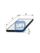 UFI 5337400 Фильтр, воздух во внутренном пространстве на автомобиль LADA 110
