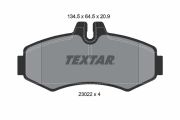 TEXTAR T2302201 Тормозные колодки дисковые на автомобиль MERCEDES-BENZ VITO