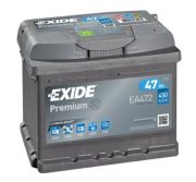 EXIDE EXIEA472 Акумулятор EXIDE Премиум - 47Ah/ EN 450 / 207x175x175 (ДхШхВ)