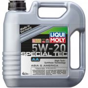 LIQUI MOLY LIM7621 Моторное масло SAE 5W-20 SPECIAL TEC AA (API SM, ILSAC GF-4) 4л