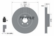 TEXTAR T92294305 Тормозной диск на автомобиль AUDI A6