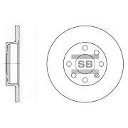 SANGSIN SBSD3018 шт. Тормозной диск