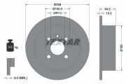 TEXTAR T92129000 Тормозной диск