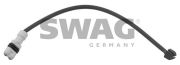 SWAG 30944649 датчик износа тормозных колодок на автомобиль PORSCHE 968