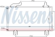 NISSENS NIS940114 Конденсер HD ACCORD(08-)2.0 i 16V(+)[OE 80100-TL1-G01] на автомобиль HONDA ACCORD