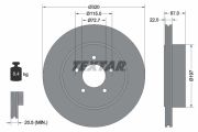 TEXTAR T92177205 Тормозной диск на автомобиль CHRYSLER 300C