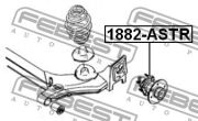 FEBEST FE1882ASTR Подшипник ступицы колеса задний OPEL ASTRA G 1998-2005