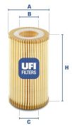 UFI 2515900 Масляный фильтр на автомобиль INFINITI QX30