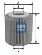 UFI 2505600 Масляный фильтр